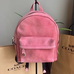 🌸Coach Glitter Rose Campus Large Backpack🌸